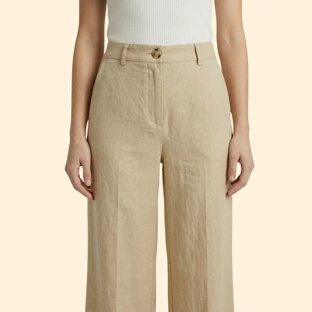 Women’s Relaxed Trousers with Pockets - Image 4