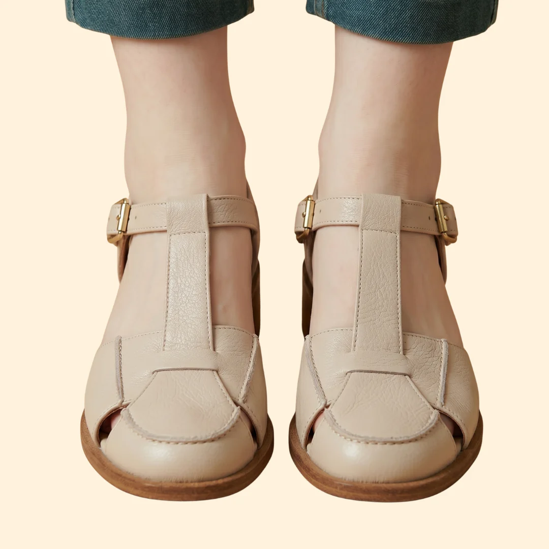 Women’s Sandals with T-Strap - Image 3