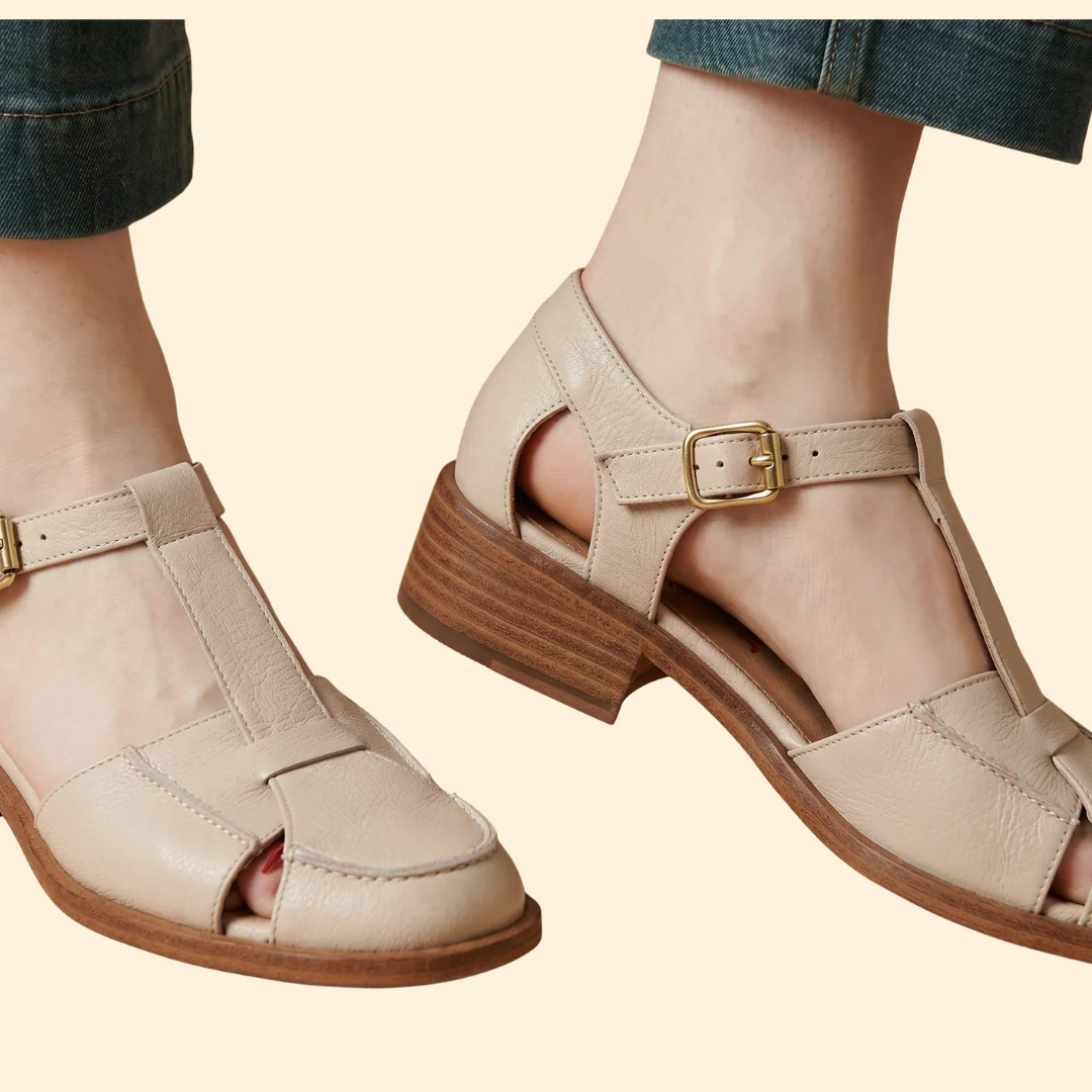 Women’s Sandals with T-Strap - Image 4