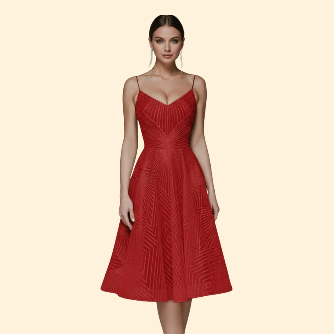 Women’s Sequin Dress with Spaghetti Straps - Image 12