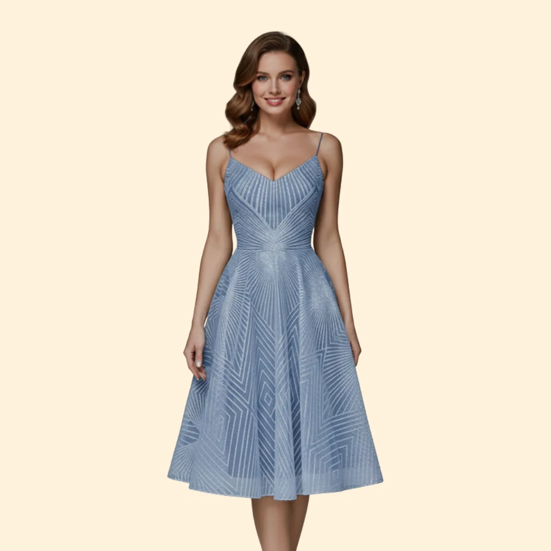 Women’s Sequin Dress with Spaghetti Straps - Image 7