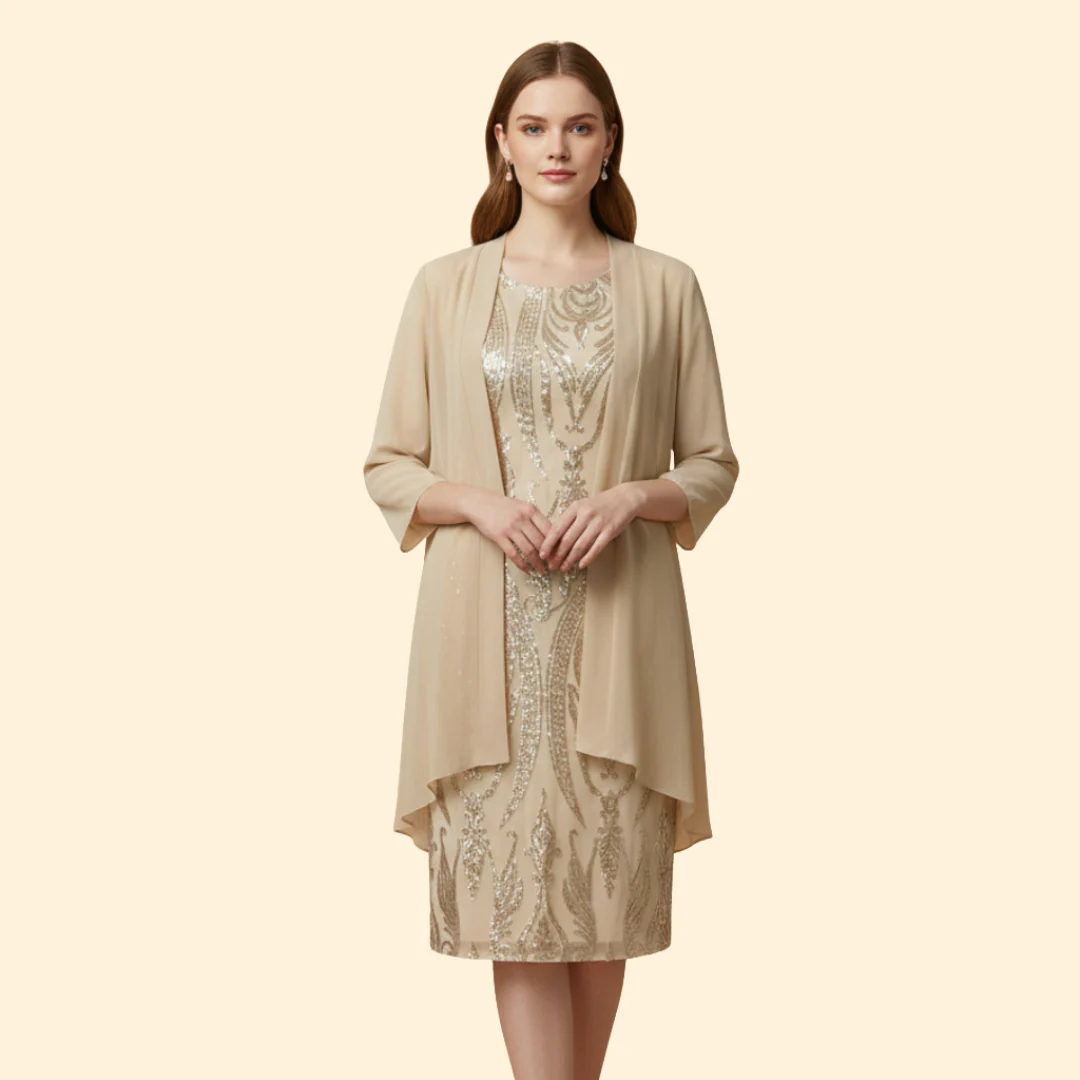 Women's Sequin Midi Dress - Image 10