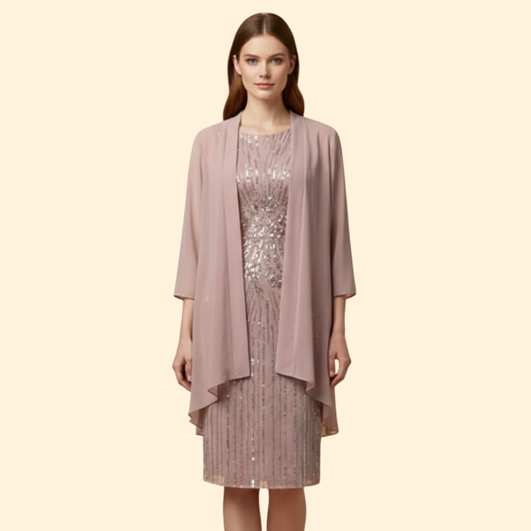 Women's Sequin Midi Dress - Image 2