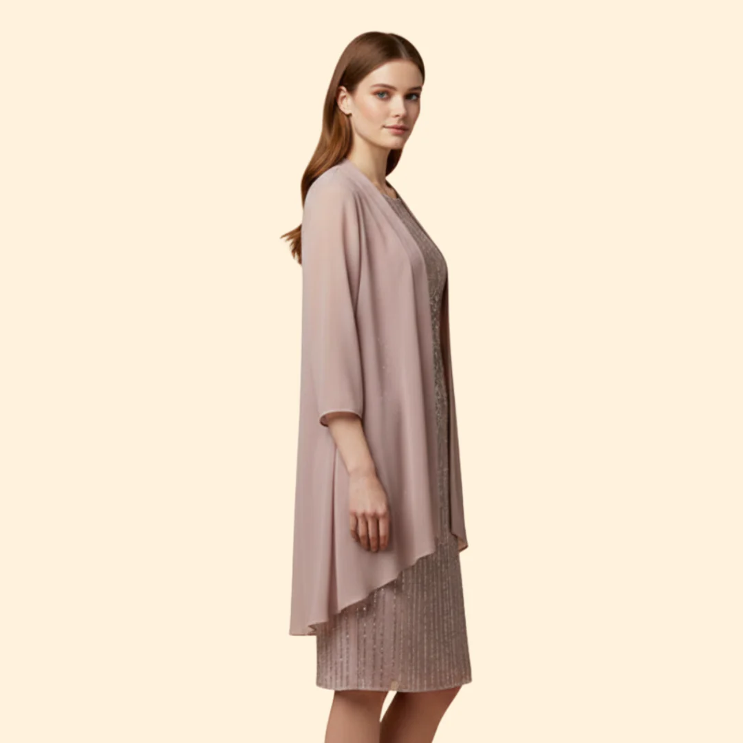 Women's Sequin Midi Dress - Image 3