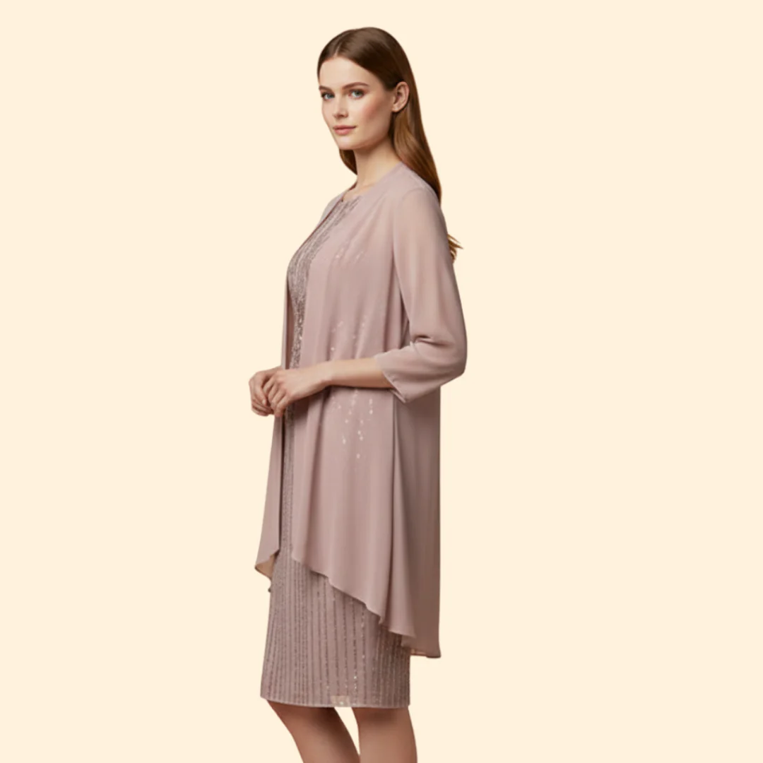 Women's Sequin Midi Dress - Image 4