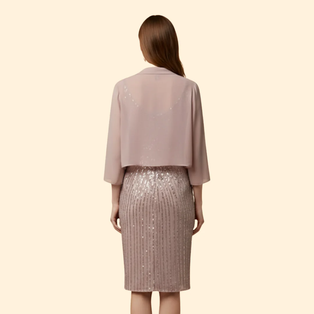 Women's Sequin Midi Dress - Image 5