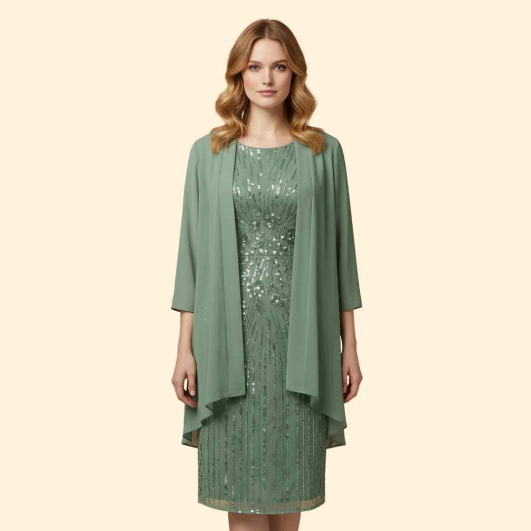 Women's Sequin Midi Dress - Image 8