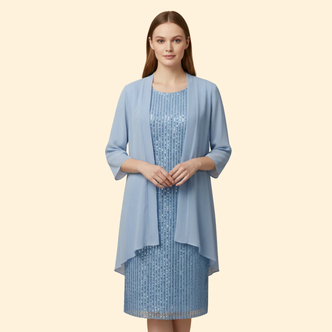 Women's Sequin Midi Dress - Image 9