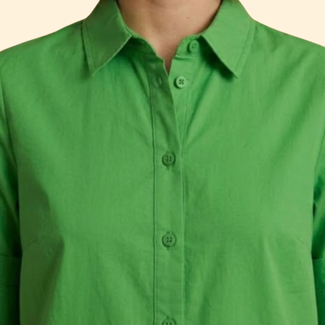 Women’s Shirt Dress with Button-Down Front - Image 6