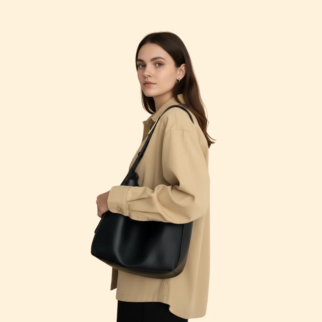 Women’s Shoulder Bag with Adjustable Strap - Image 3