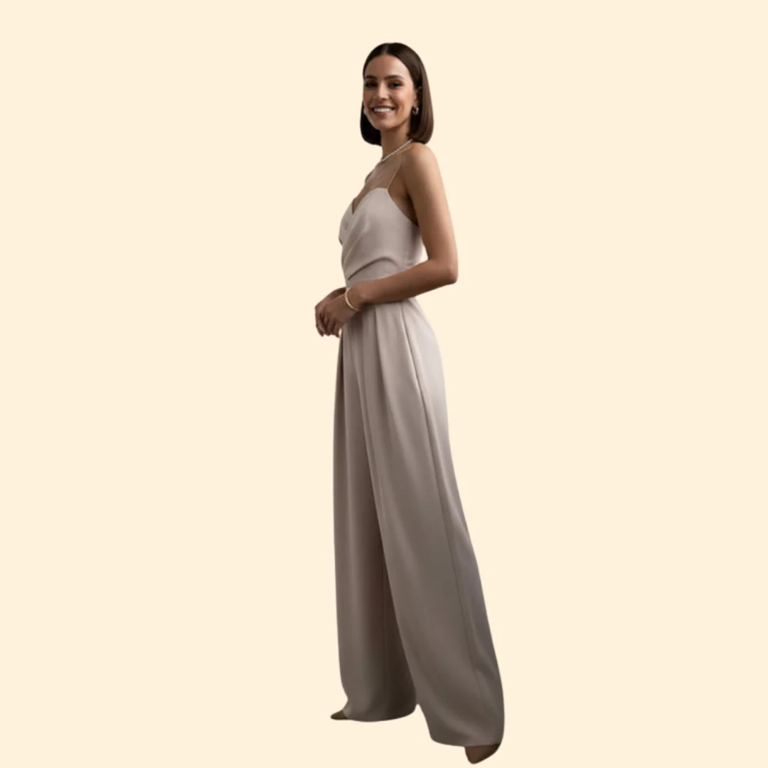 Women’s Sleek Jumpsuit with Straight-Leg Fit - Image 5