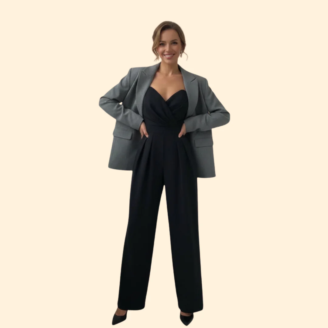 Women’s Sleek Jumpsuit with Straight-Leg Fit - Image 6