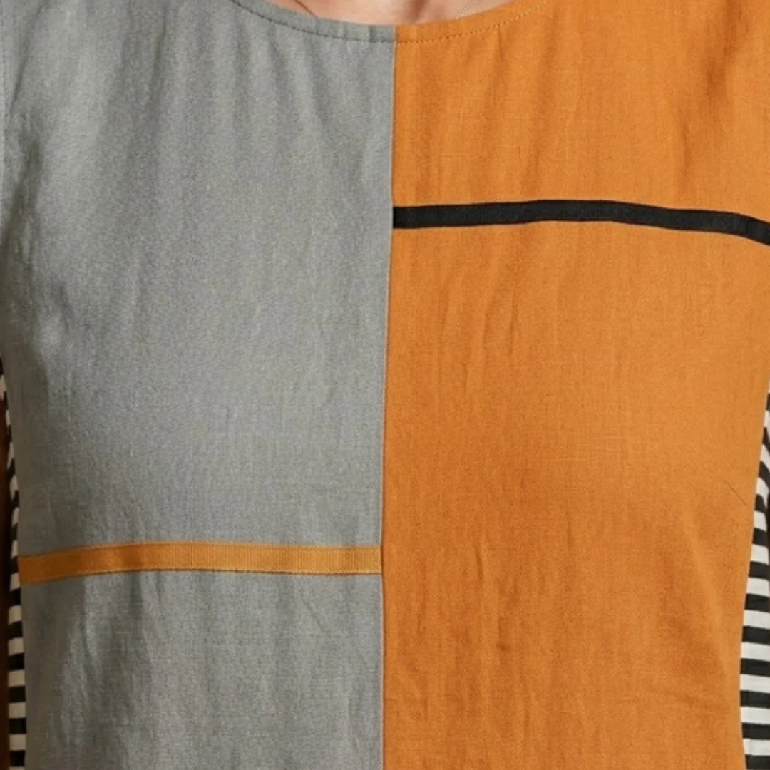 Women’s Sleeveless Dress with Pattern - Image 6