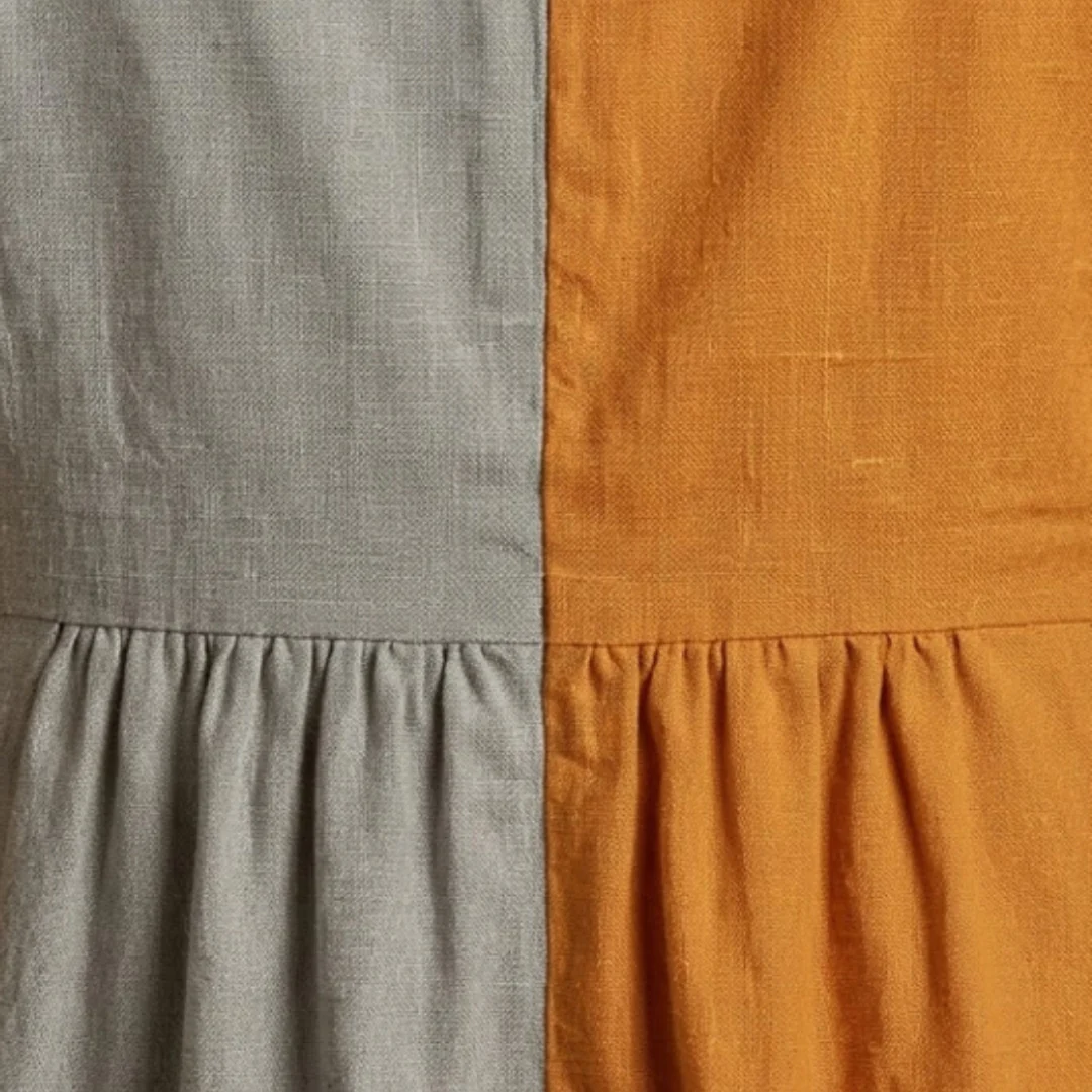 Women’s Sleeveless Dress with Pattern - Image 7