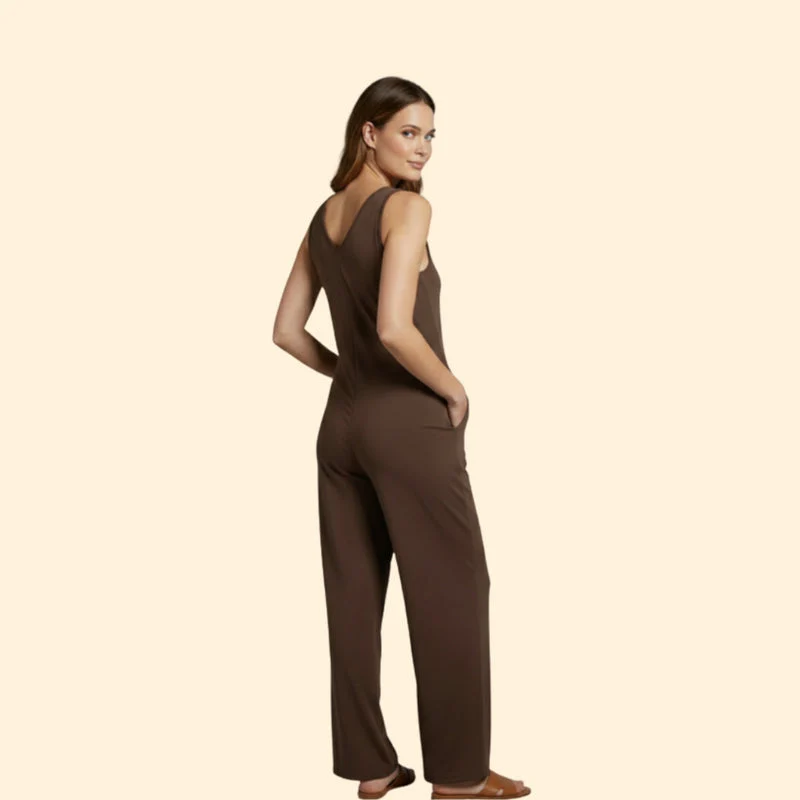 Women’s Sleeveless Jumpsuit with Casual Fit - Image 4