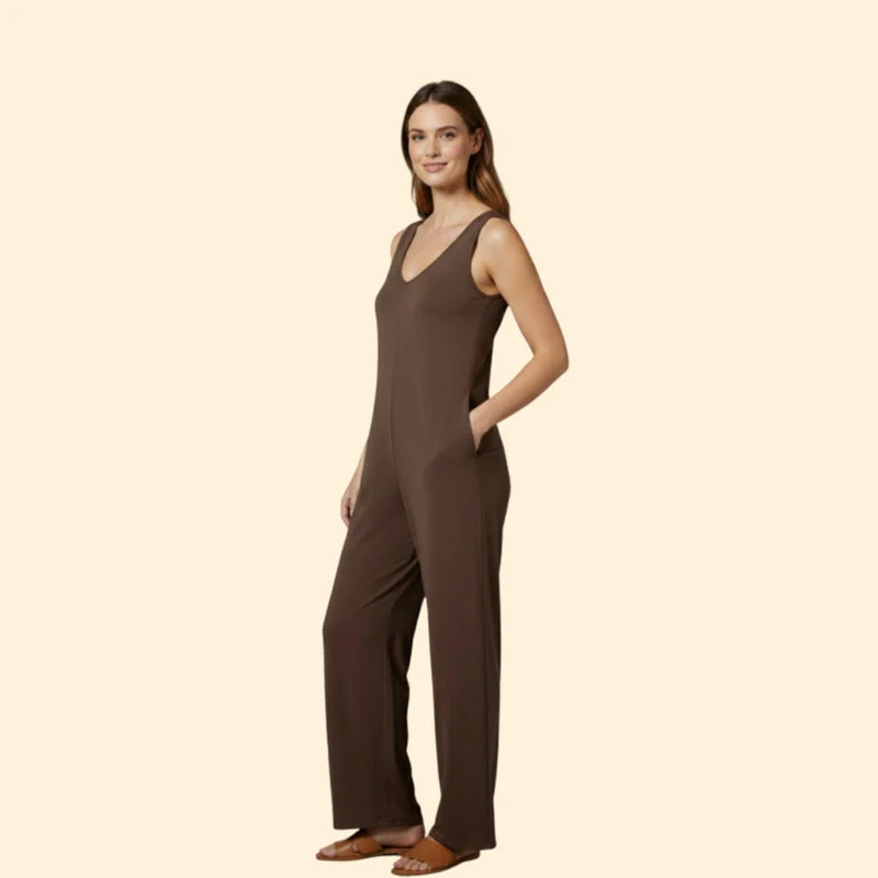 Women’s Sleeveless Jumpsuit with Casual Fit - Image 5
