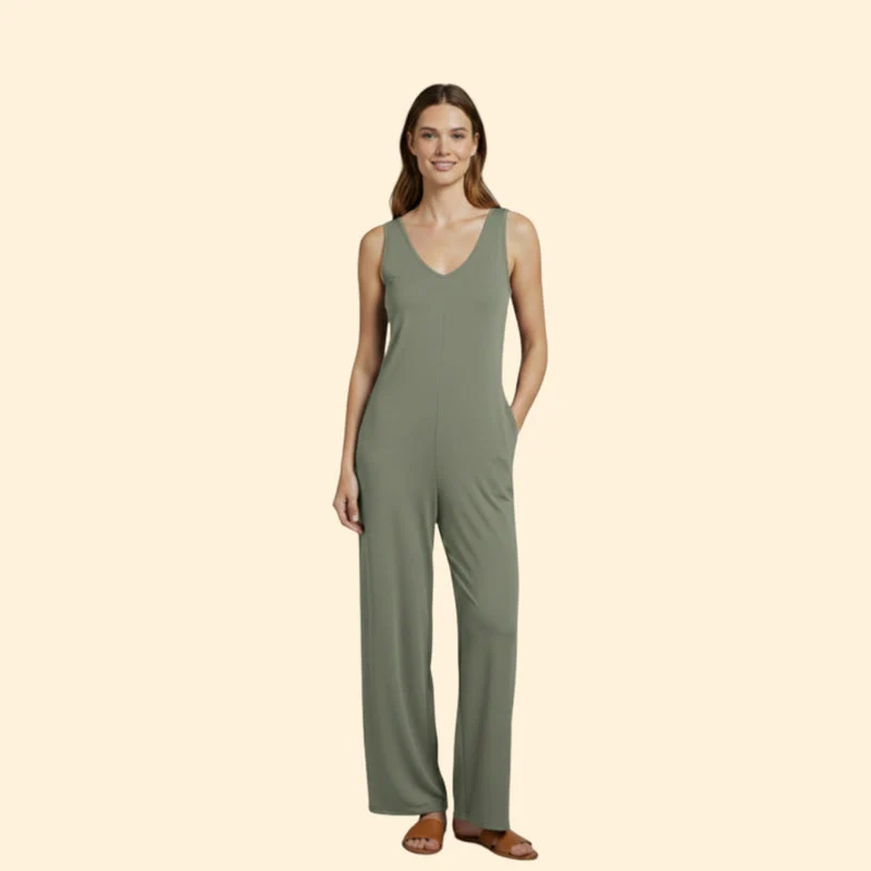 Women’s Sleeveless Jumpsuit with Casual Fit - Image 8