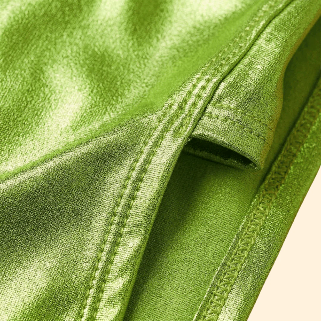 Women’s Sleeveless Top with Glossy Texture - Image 5