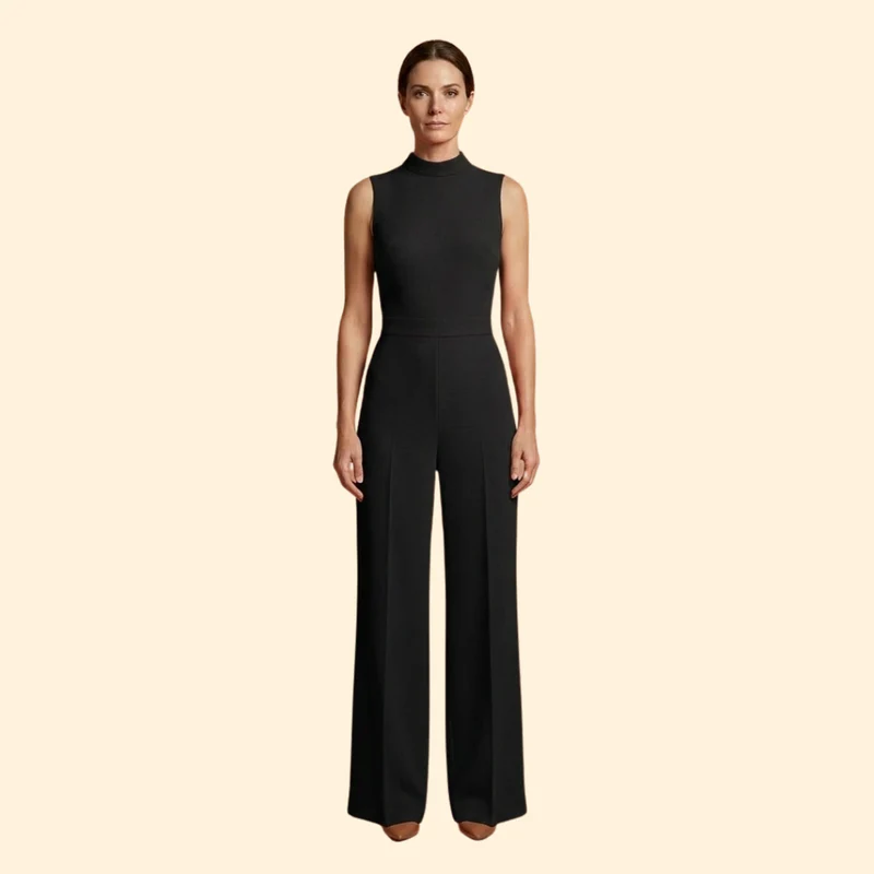Women’s Sleeveless Top with Wide Leg Pants - Image 5
