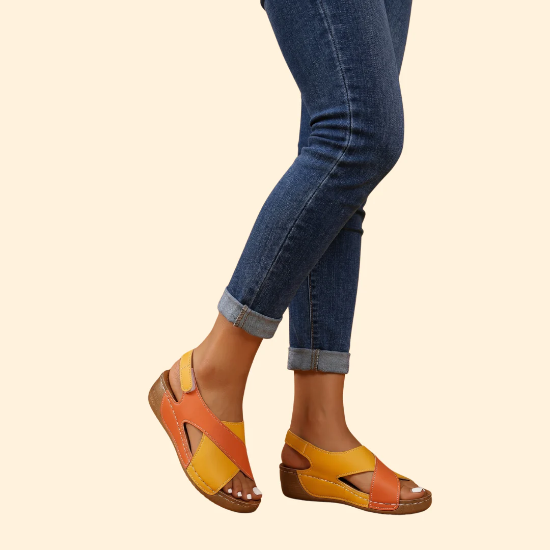 Women's Slingback Sandals with Straps - Image 3
