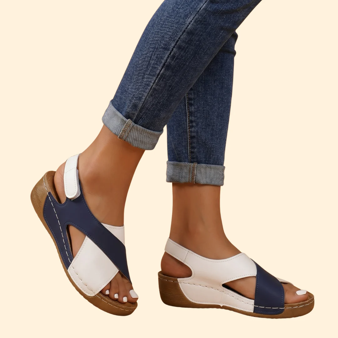 Women's Slingback Sandals with Straps - Image 7