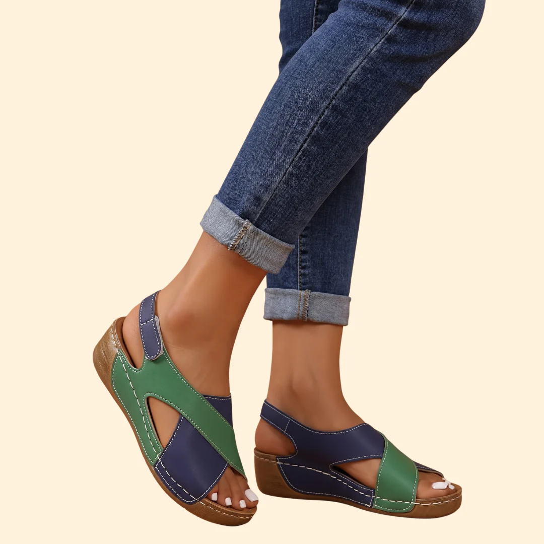 Women's Slingback Sandals with Straps - Image 9
