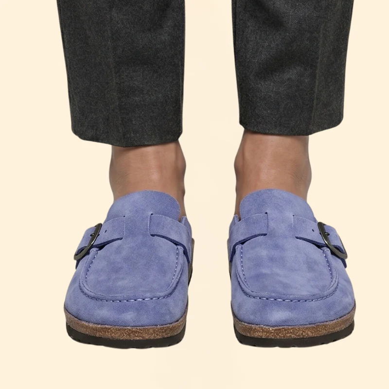 Women’s Slip-On Loafers with Buckled Strap - Image 10