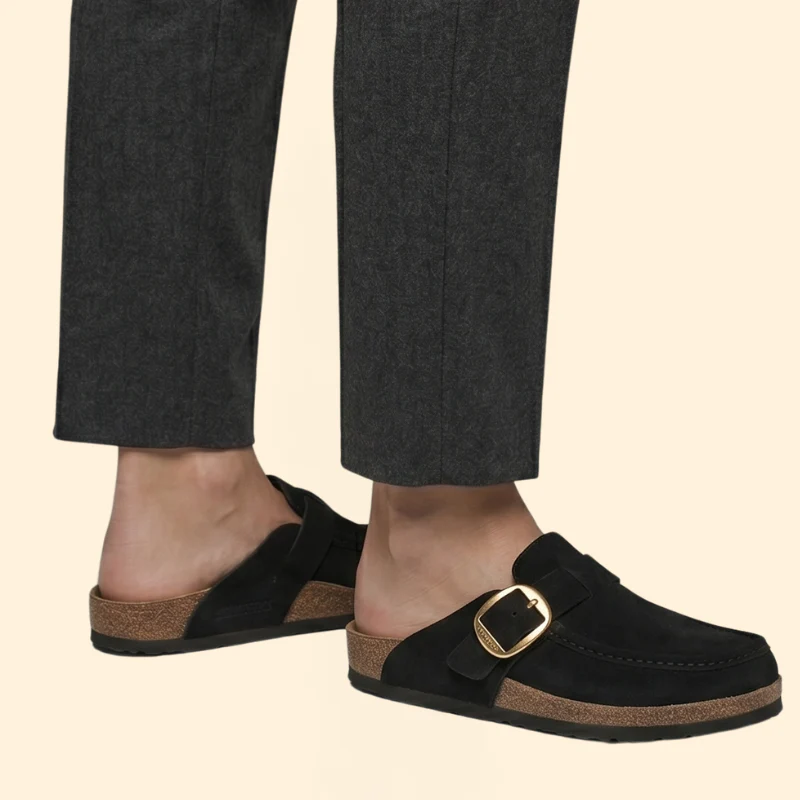 Women’s Slip-On Loafers with Buckled Strap - Image 4