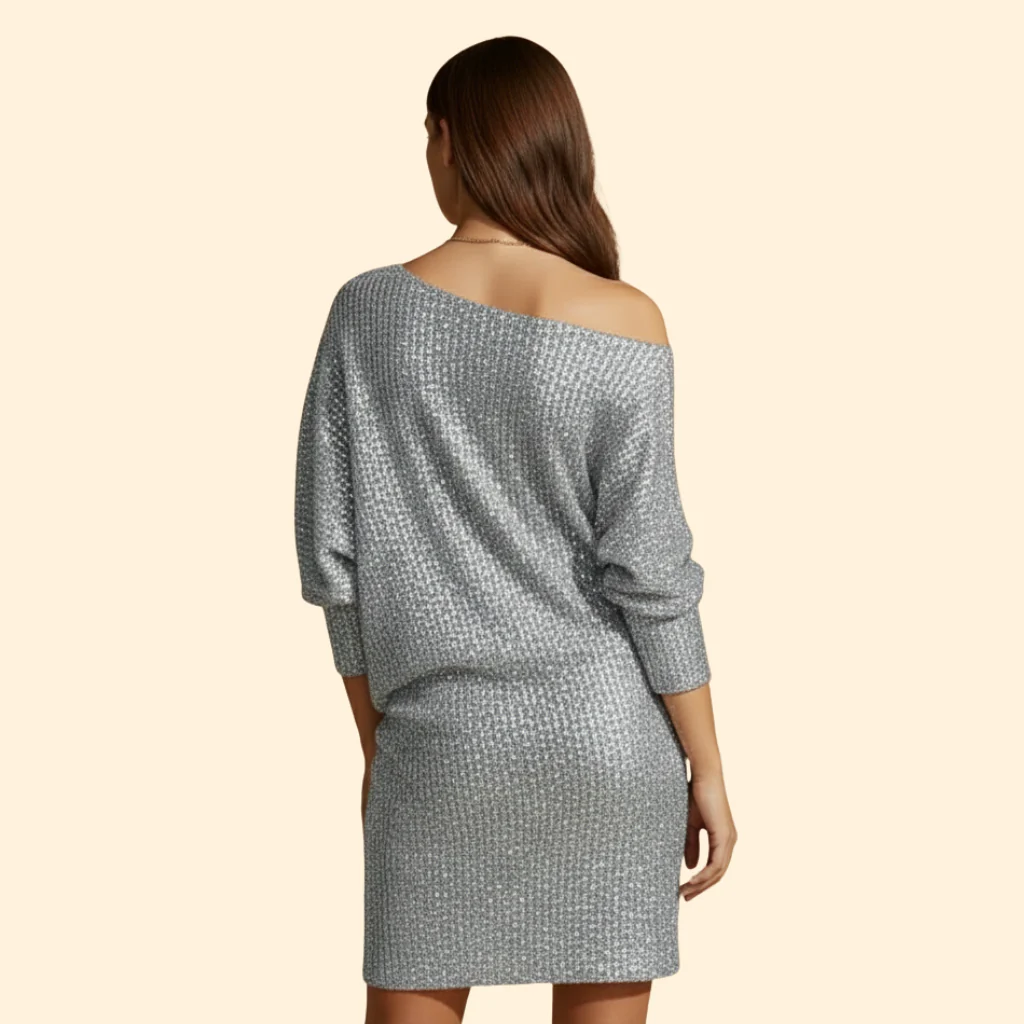 Women's Sparkling Sequin Mini Dress - Image 5