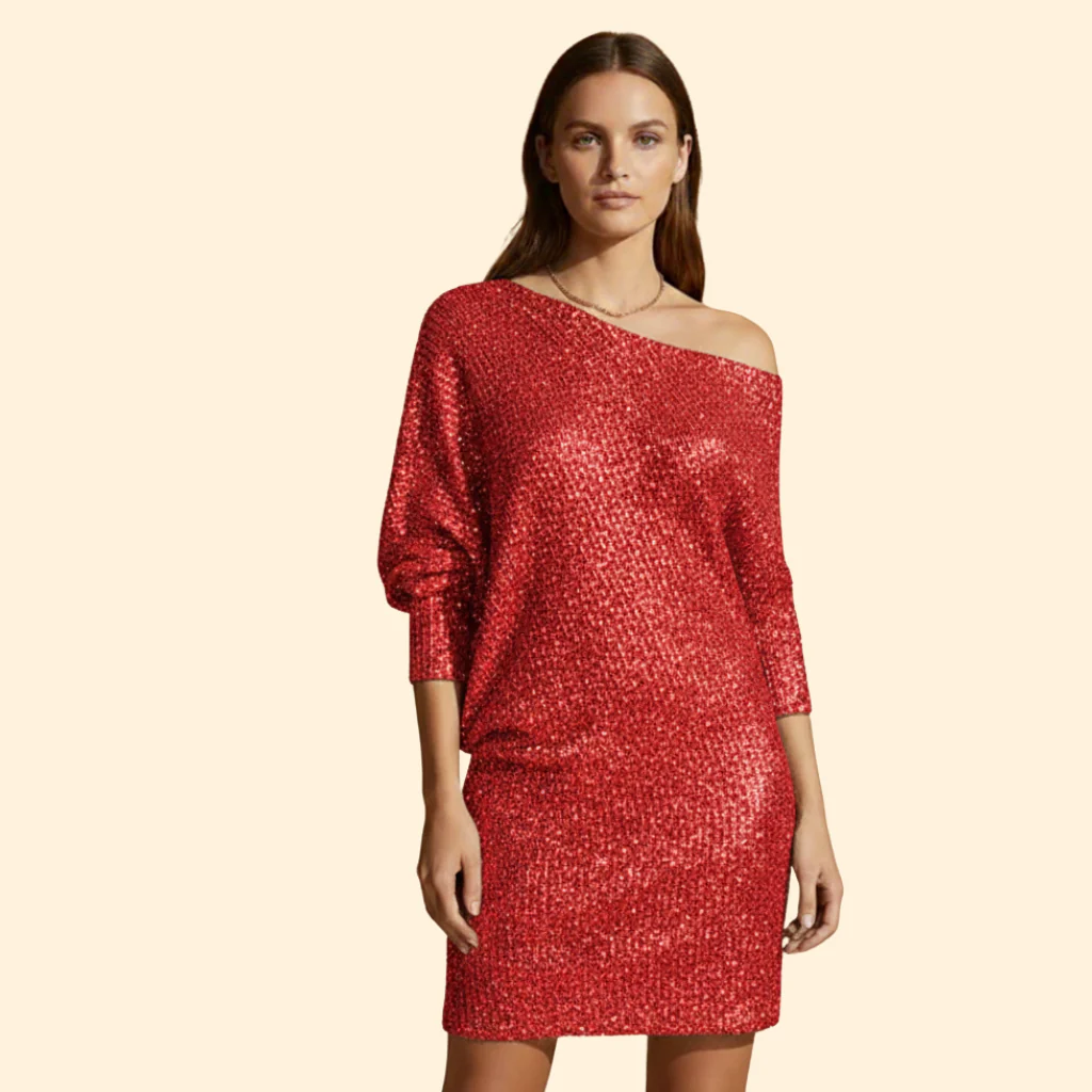 Women's Sparkling Sequin Mini Dress - Image 9