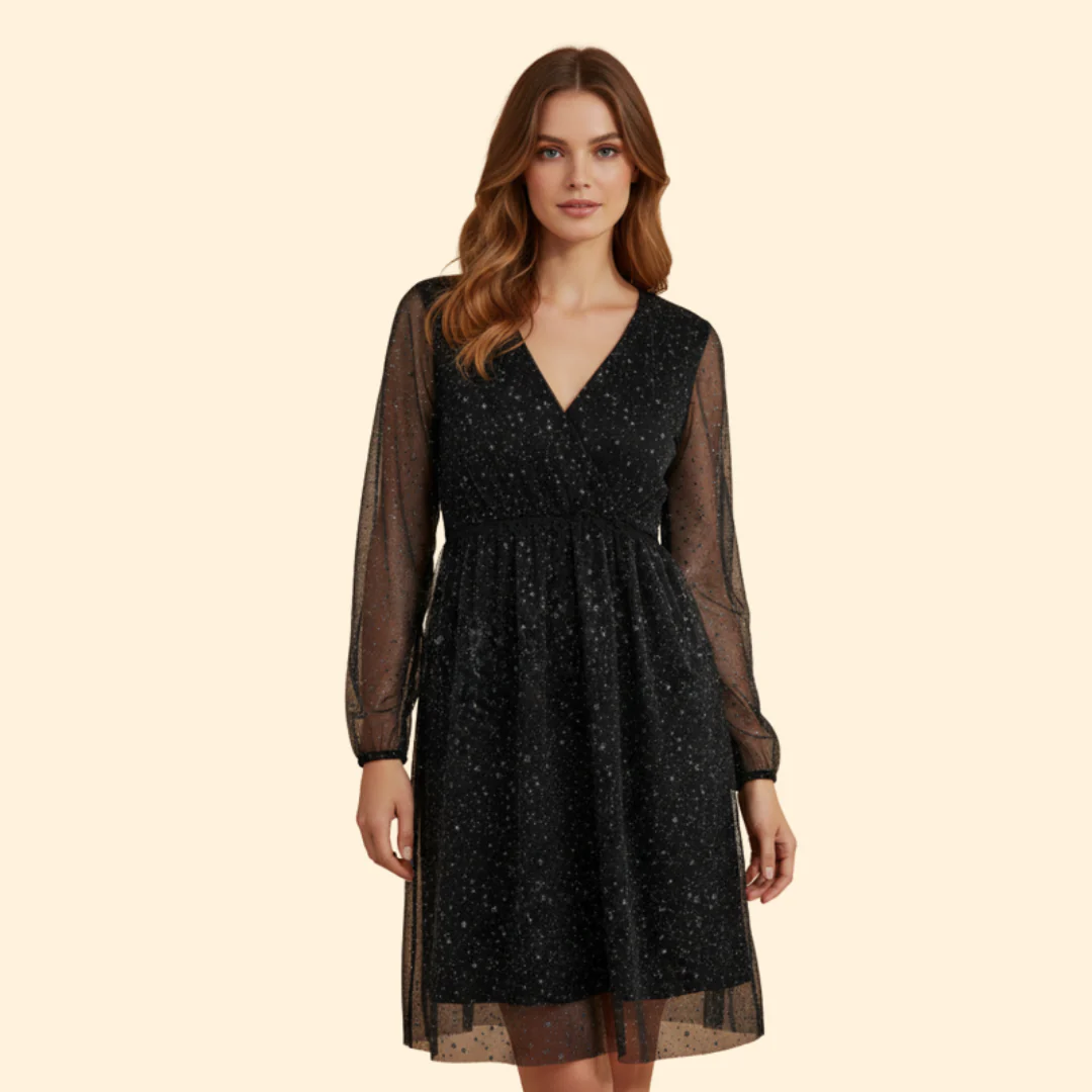 Women's Starry Mini Dress - Image 7