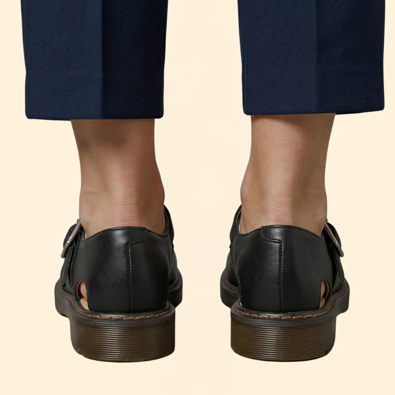 Women's Strap Mary Jane Sandals - Image 5