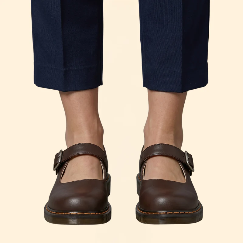 Women's Strap Mary Jane Sandals - Image 7