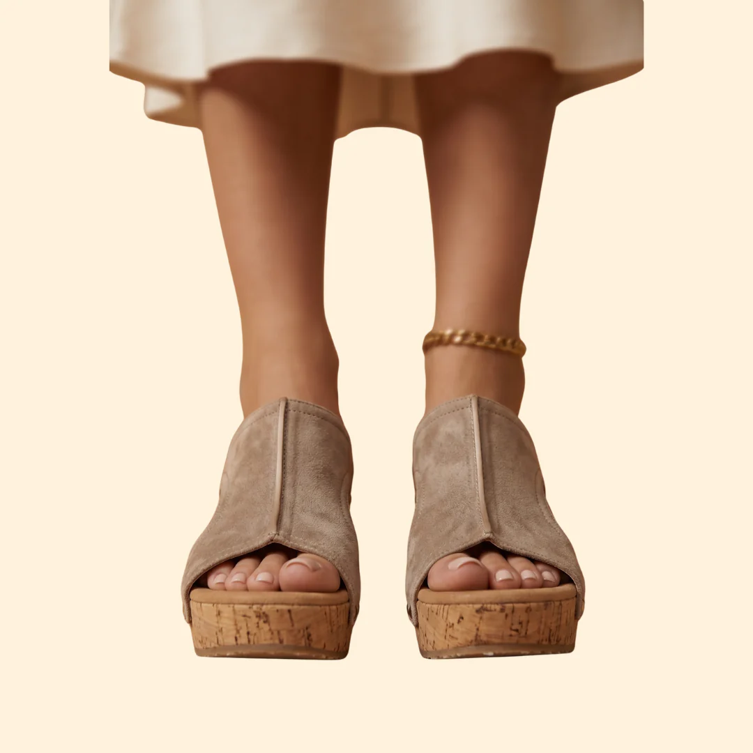 Women's Studded Wedge Sandals - Image 5