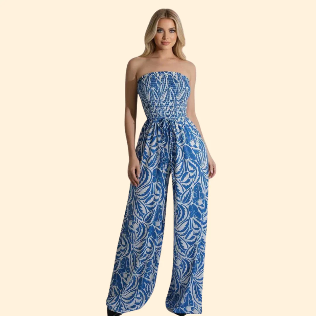 Women’s Stylish Jumpsuit with Strapless Design - Image 6
