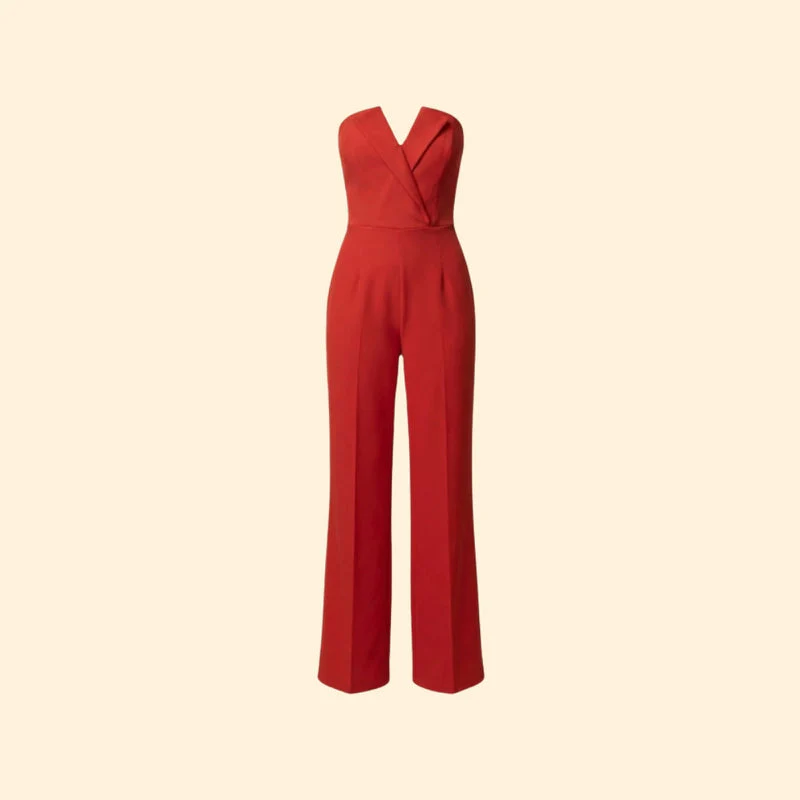 Women’s Stylish Jumpsuit with Wide Leg Design