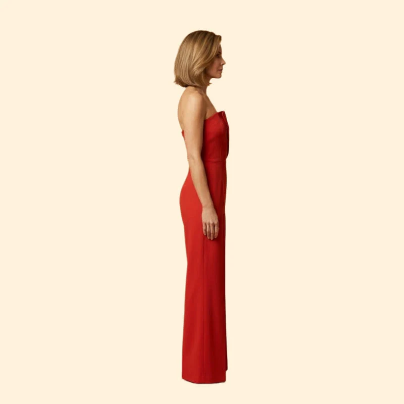 Women’s Stylish Jumpsuit with Wide Leg Design - Image 3