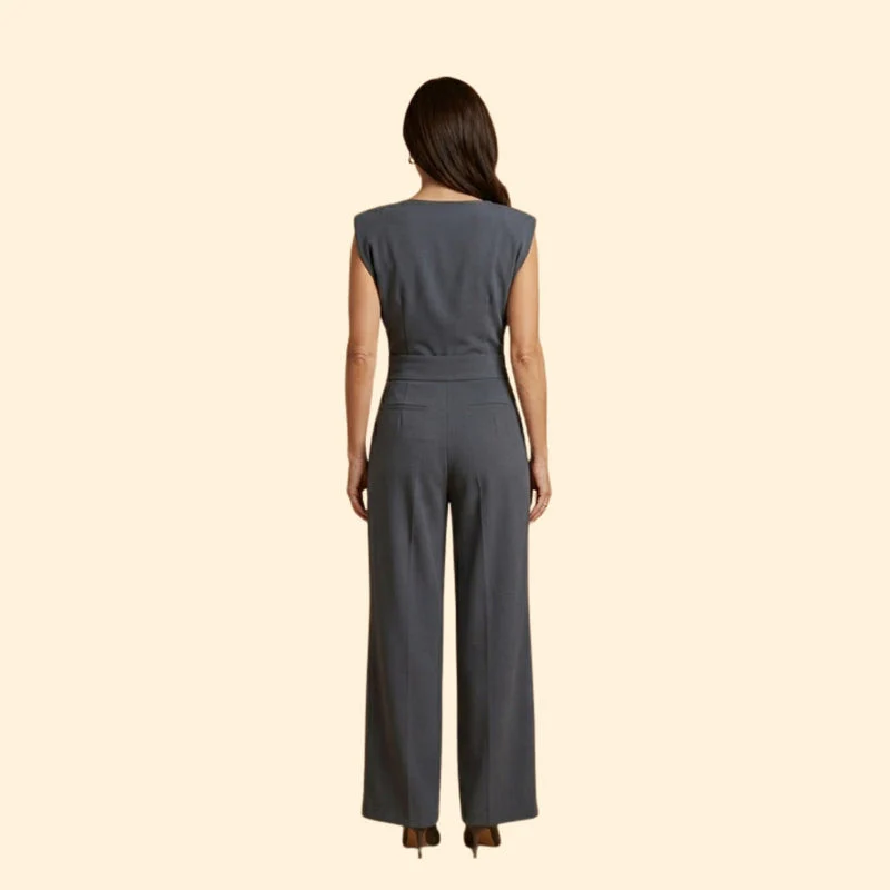 Women’s Stylish Jumpsuit with Wide Leg Fit - Image 5