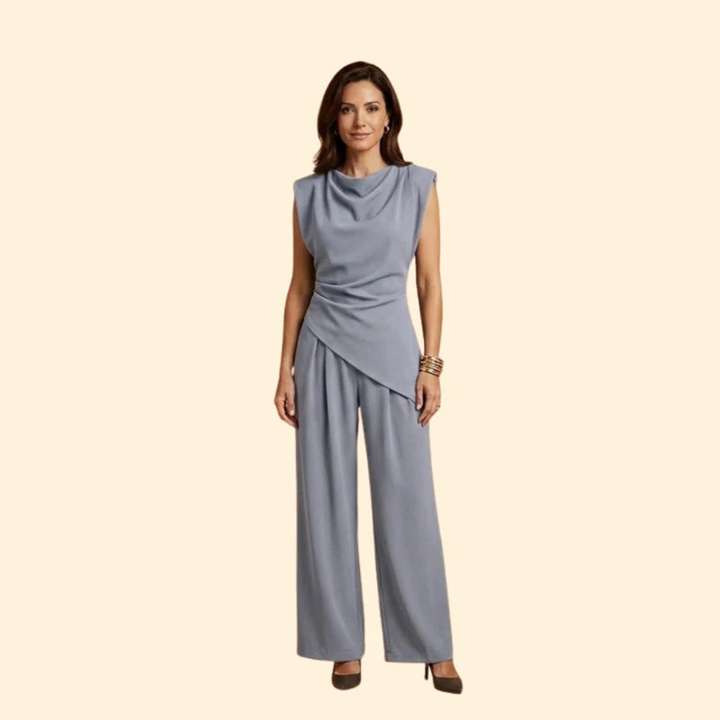 Women’s Stylish Jumpsuit with Wide Leg Fit - Image 7