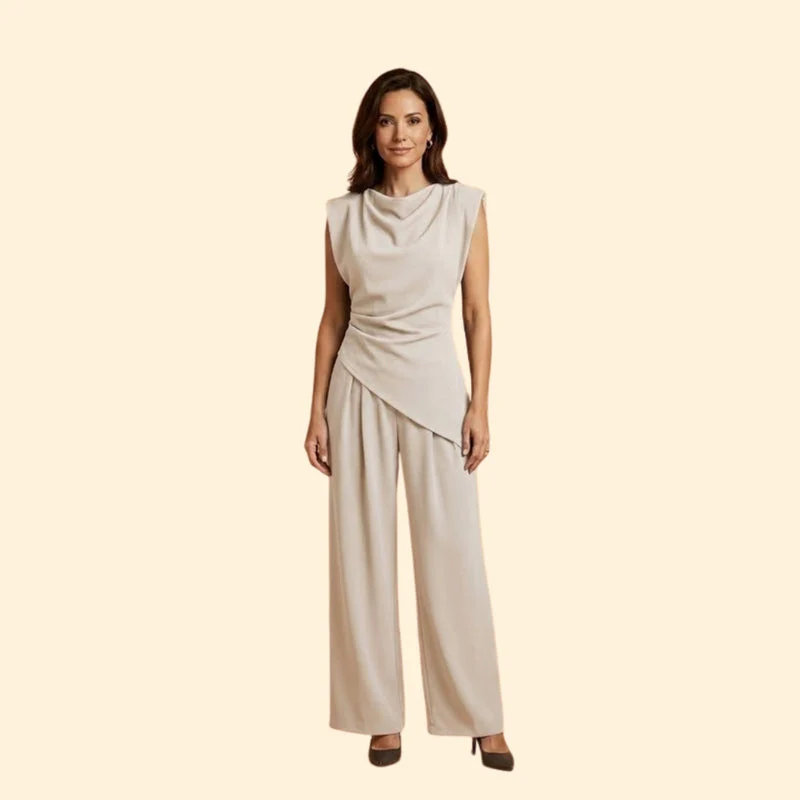Women’s Stylish Jumpsuit with Wide Leg Fit - Image 8