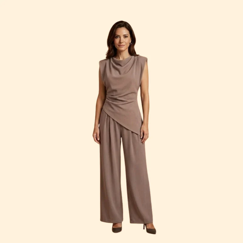 Women’s Stylish Jumpsuit with Wide Leg Fit - Image 9