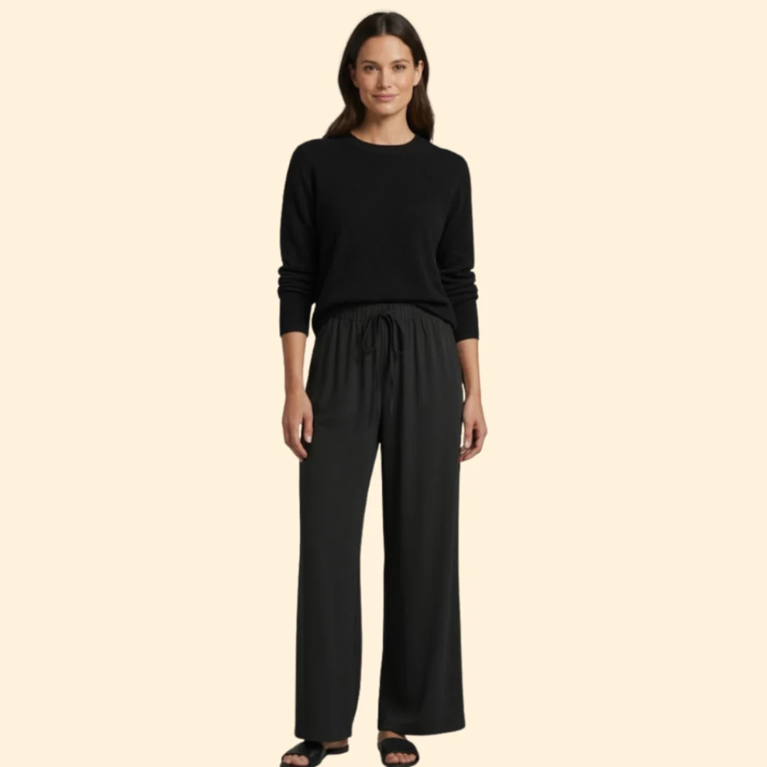 Women’s Stylish Trousers with Lightweight Fabric - Image 2