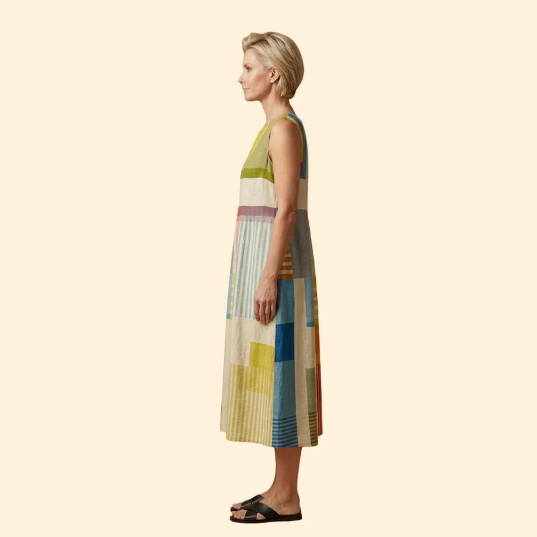 Women’s Summer Dress with Pattern - Image 4