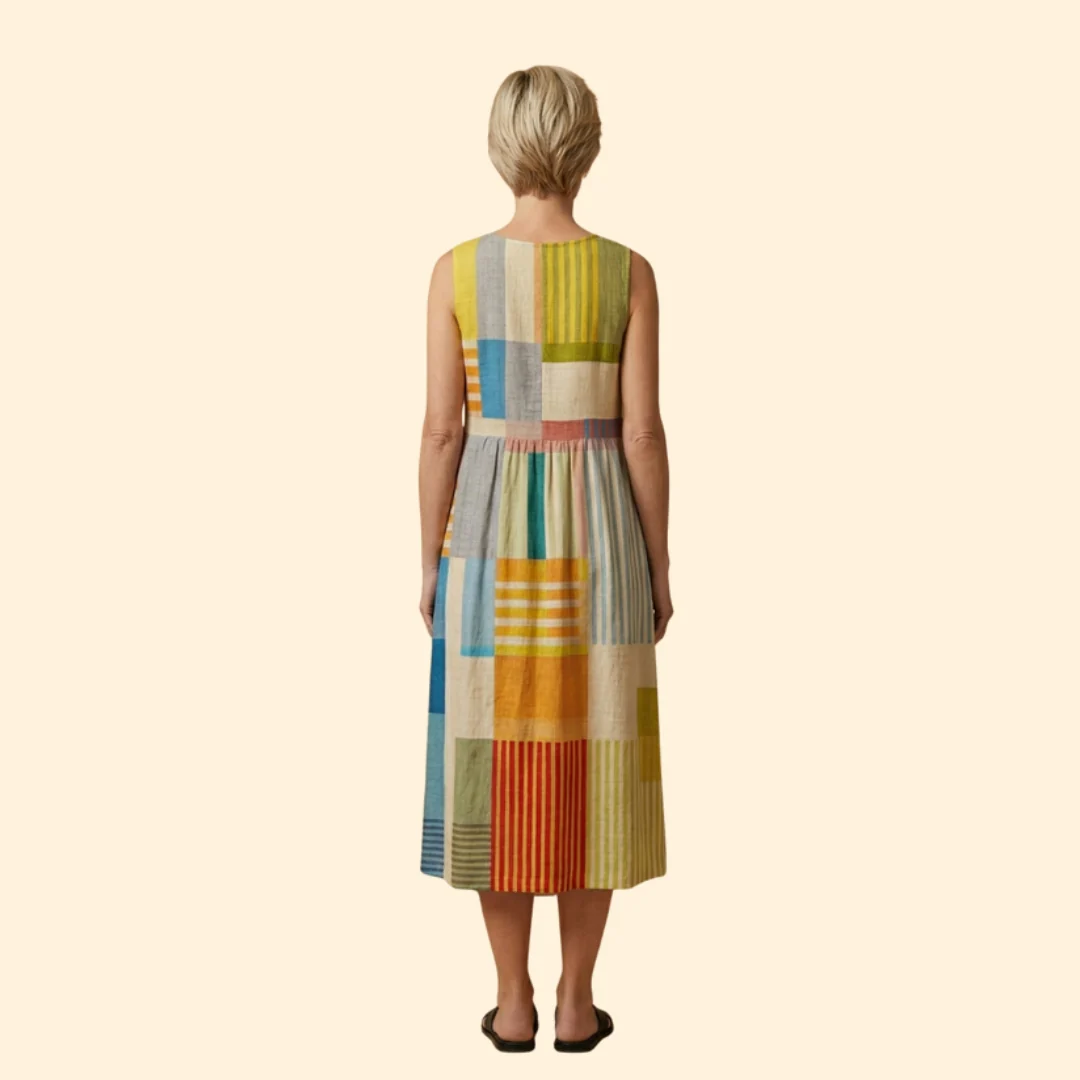 Women’s Summer Dress with Pattern - Image 5