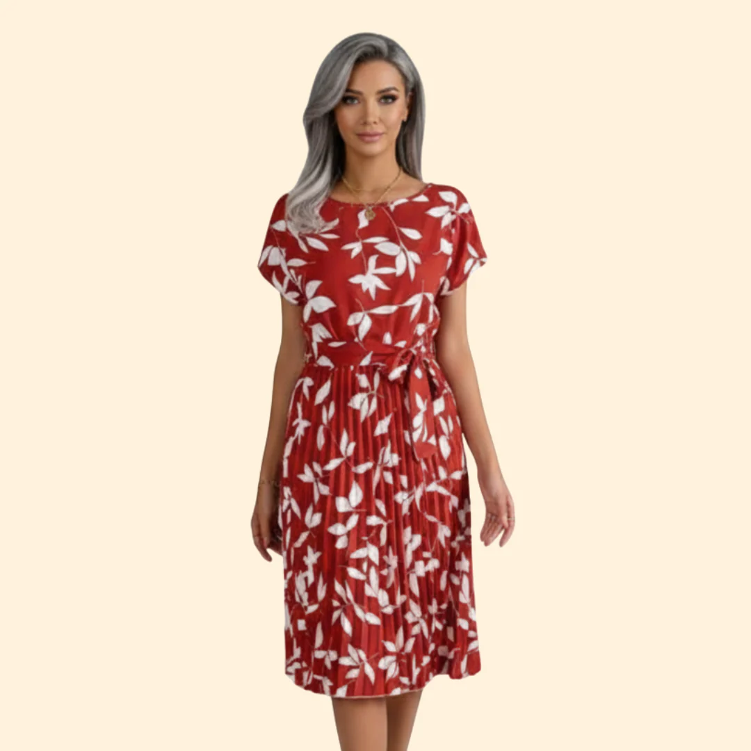 Women’s Summer Dress with Tied Waist - Image 13