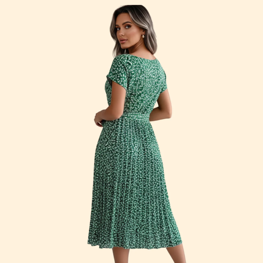 Women’s Summer Dress with Tied Waist - Image 5