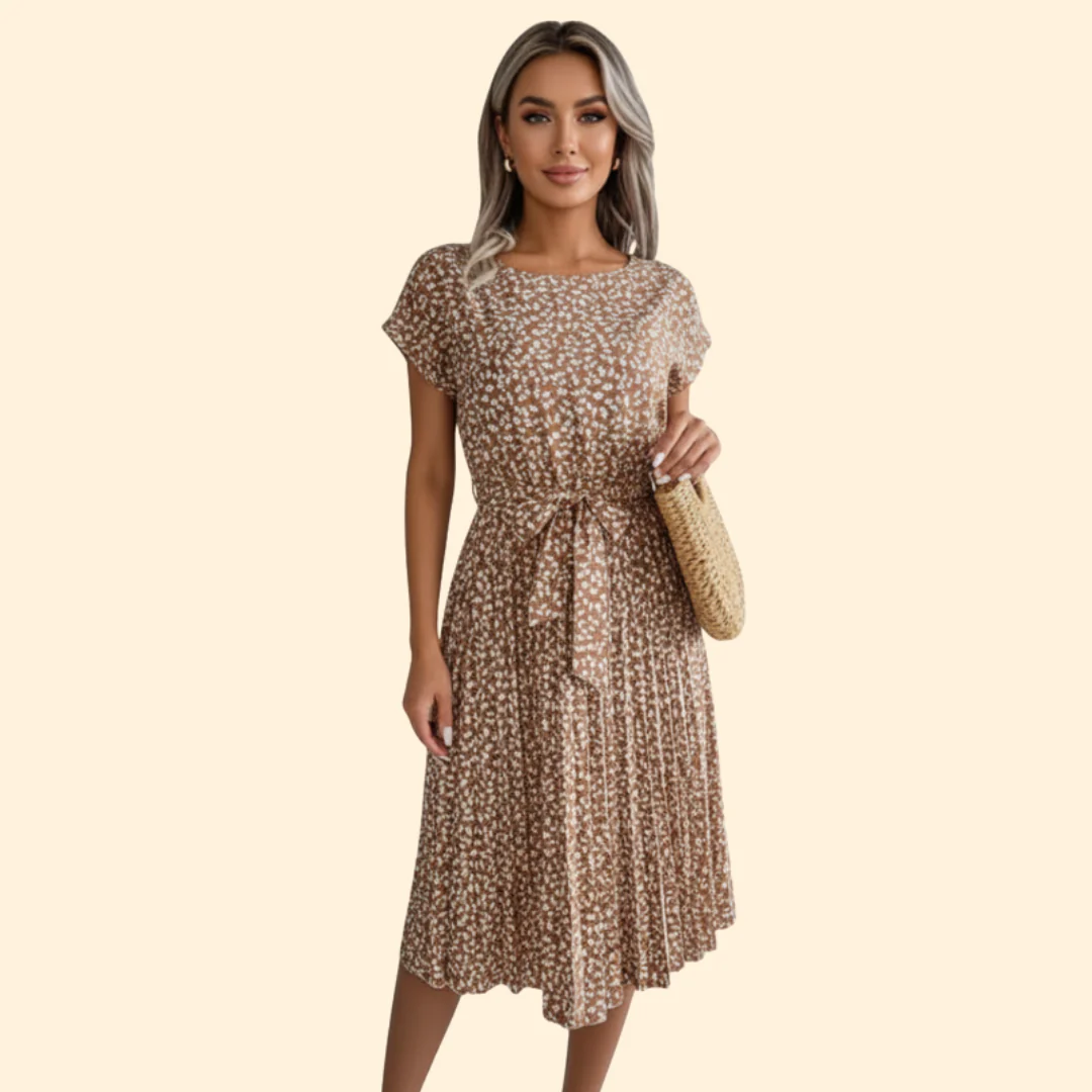 Women’s Summer Dress with Tied Waist - Image 7