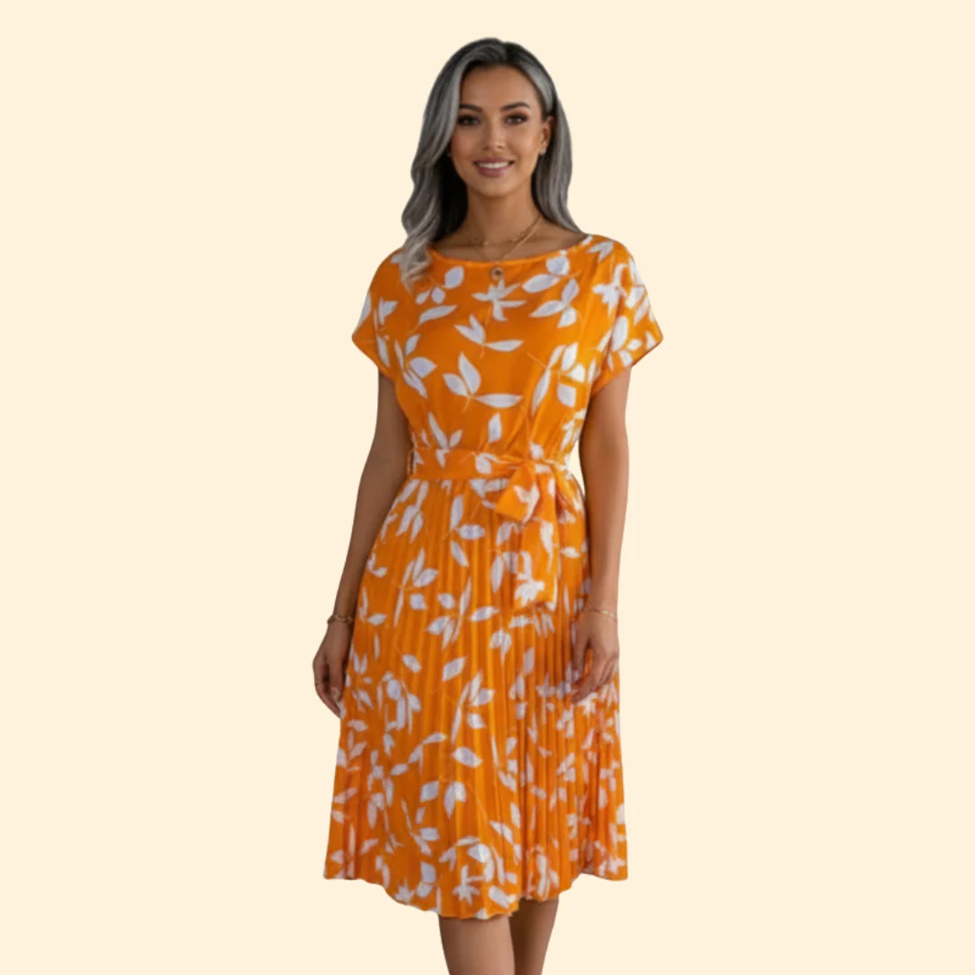 Women’s Summer Dress with Tied Waist - Image 9