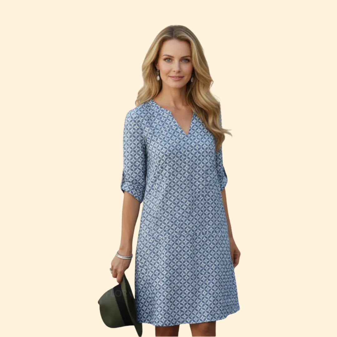 Women’s Summer Dress with V-Neck Design - Image 7