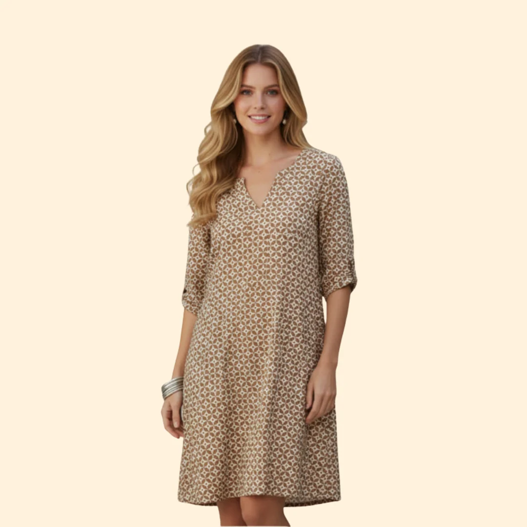 Women’s Summer Dress with V-Neck Design - Image 8